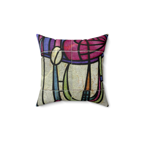 Charles Rennie Mackintosh Decorative Pillow