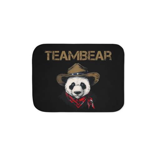 Cozy teambear Sherpa Blanket