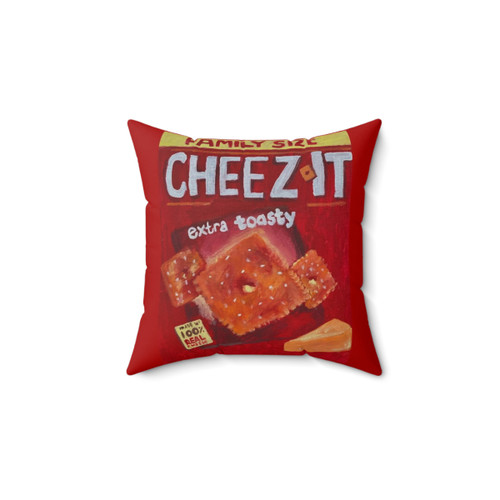 Cheesy Snack Lover's Pillow