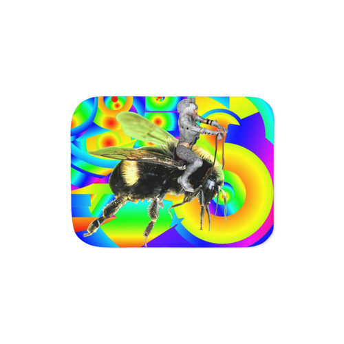 Fantasy Bumblebee Sherpa Blanket