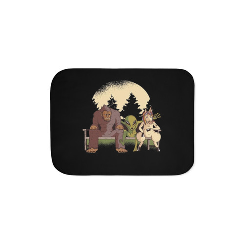 Mythological Creatures Sherpa Blanket