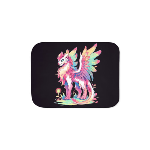 Proud Griffin Kawaii Sherpa Blanket