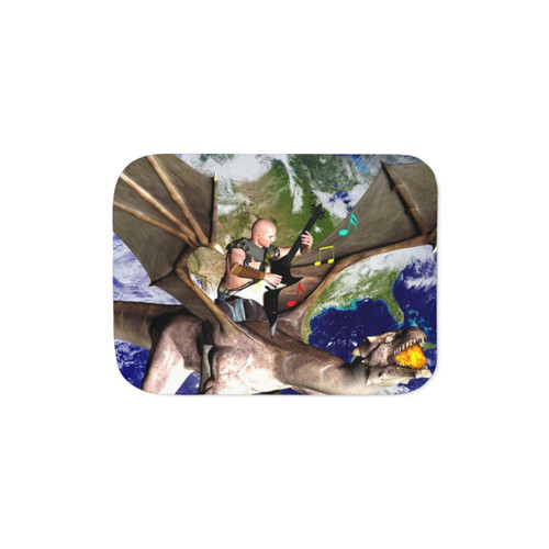 Legendary Dragon Song 2 Sherpa Blanket