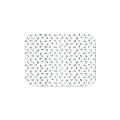 Tiny Dragons Sherpa Blanket