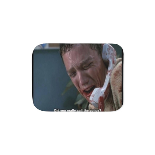 Stu Macher Sherpa Throw Blanket for Scream Fans