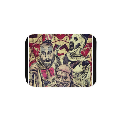 Terrifier Sherpa Blanket - Cozy Horror Movie Blanket