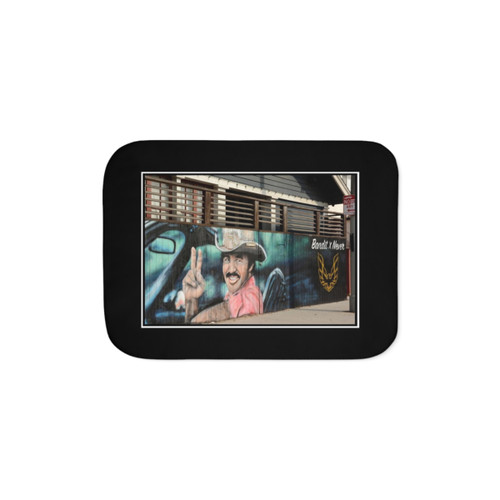 Burt Reynolds Sherpa Blanket from Smokey & the Bandit