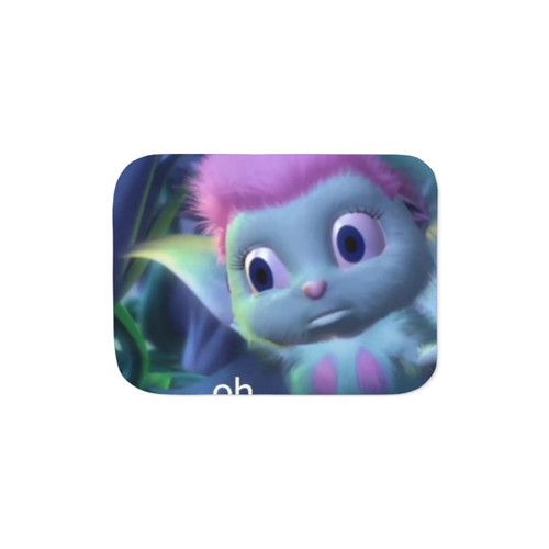 Bibble Oops Sherpa Fleece Blanket