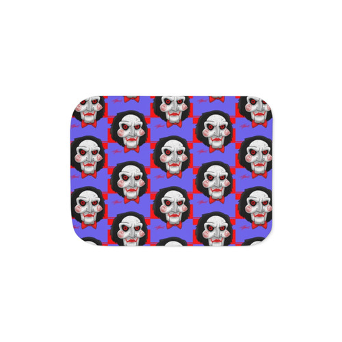 Saw Horror Movie Sherpa Blanket