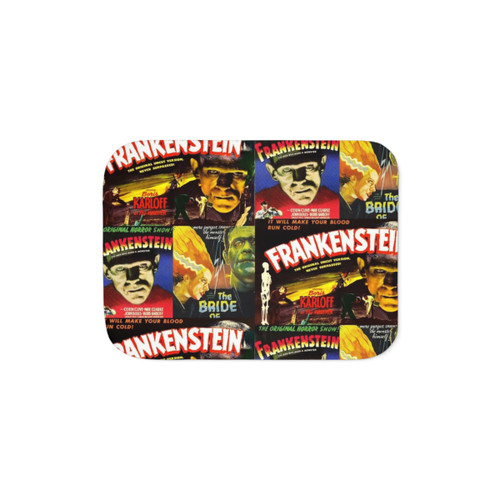 Frankenstein Classic Horror Monster Sci-Fi Sherpa Blanket