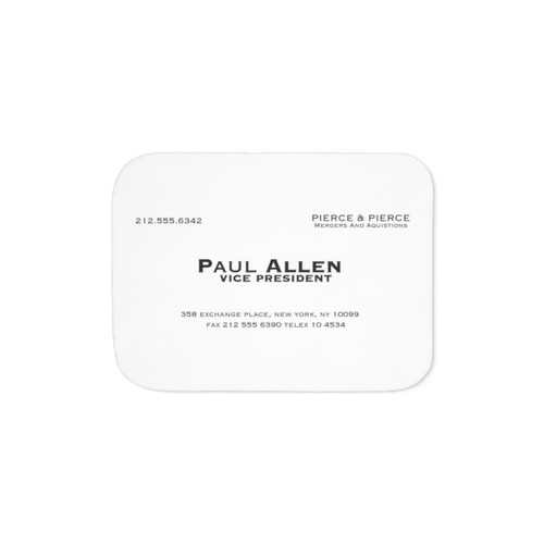 American Psycho Sherpa Blanket