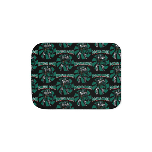 Superhero Logo Vintage Comics Sherpa Blanket