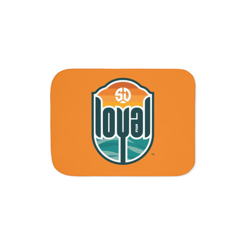 San Diego Loyal SC Sherpa Blanket for Football Fans