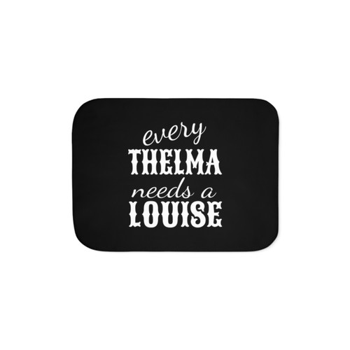 Thelma & Louise Sherpa Blanket - Cozy Movie Comfort