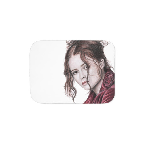 Helena Bonham Carter Sherpa Blanket