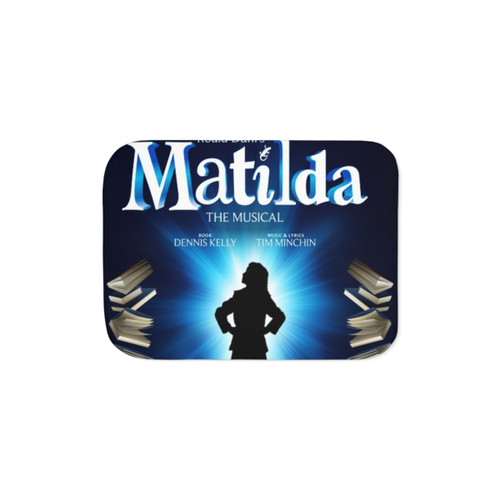 Sherpa Blanket with 90s Movie Themed Design