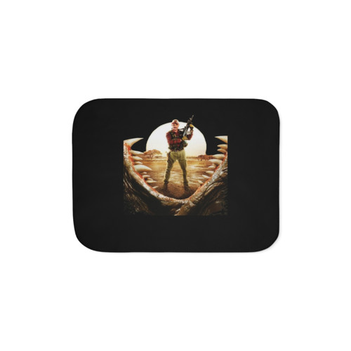 Tremors 90s Movie Sherpa Blanket