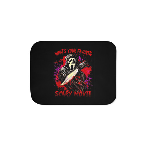 Ghostface Horror Movies Sherpa Blanket