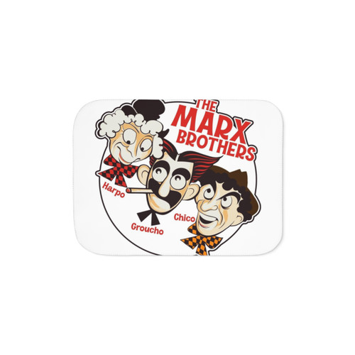 Marx Brothers Sherpa Blanket