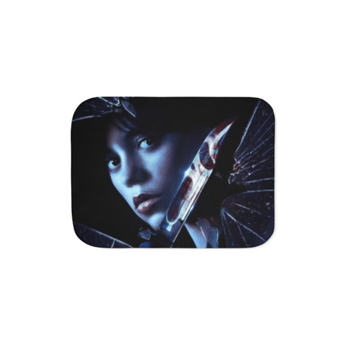 Scream VI Sherpa Blanket Featuring Tara Carpenter (Jenna Ortega)