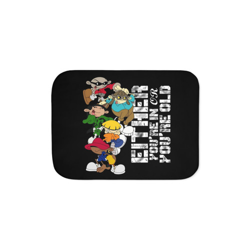 Sherpa Blanket Featuring Codename: Kids Next Door Characters