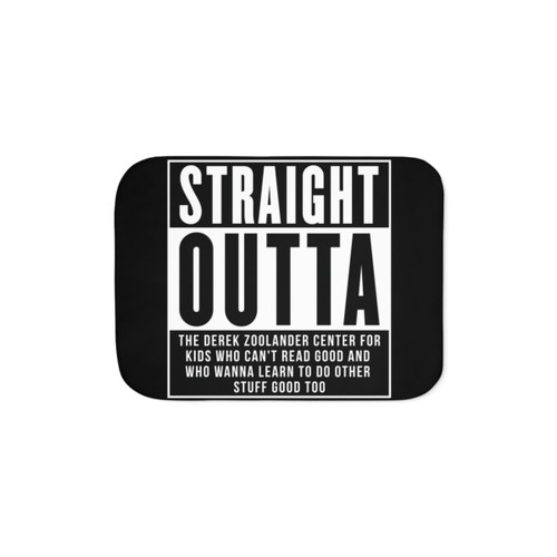 Straight Outta Compton Sherpa Blanket - Zoolander Parody