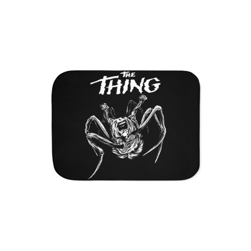 Sherpa Blanket Inspired by The Thing Horror Movie