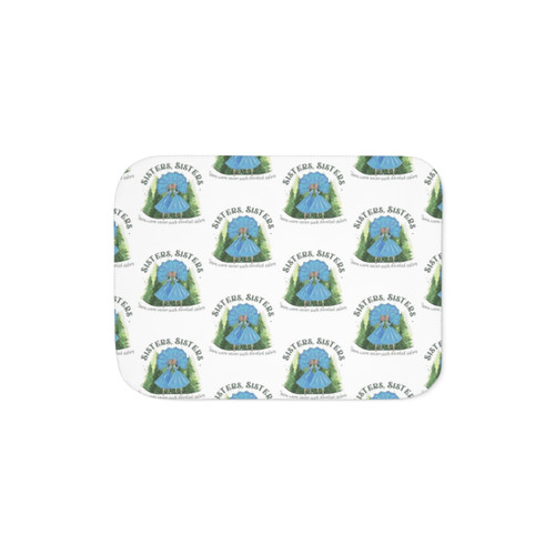 White Christmas Sherpa Blanket - Sisters Movie Inspired