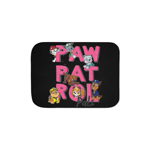 Vintage Cartoon Kids Sherpa Blanket with Classic TV Show Logos