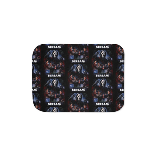 Scream Movie Ghostface Sherpa Blanket