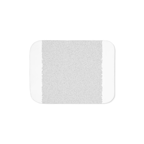 Twilight Eclipse Sherpa Blanket with Script Font