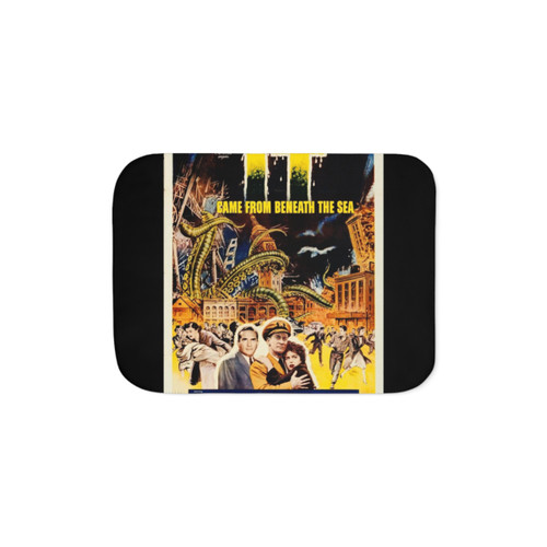 It Came From Beneath the Sea Movie Poster Sherpa Blanket