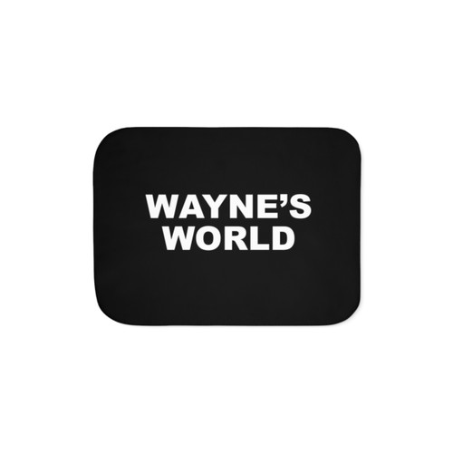 Wayne's World Sherpa Blanket