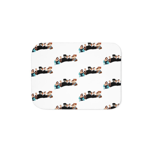 Cantonese Cuisine Themed Sherpa Blanket