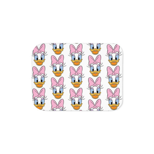 Daisy Duck Sherpa Blanket - Cozy Disney Bedding