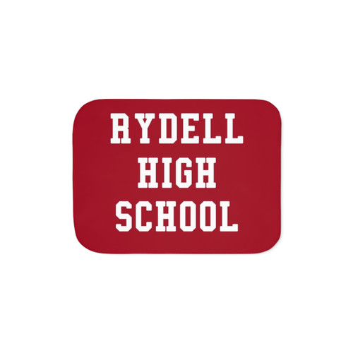 Retro Rydell High School Sherpa Blanket