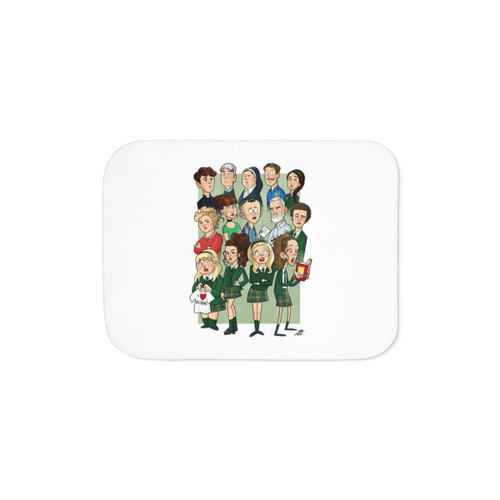 Derry Girls Sherpa Blanket - Cozy Birthday Gift Idea