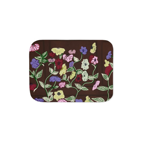 Taylor Swift Floral Sherpa Blanket