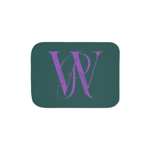 Robbie Williams Logo Sherpa Throw Blanket