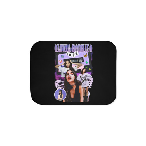 Olivia Rodrigo Sherpa Blanket