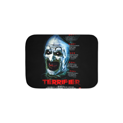 Terrifier Vintage Movie Poster Sherpa Blanket