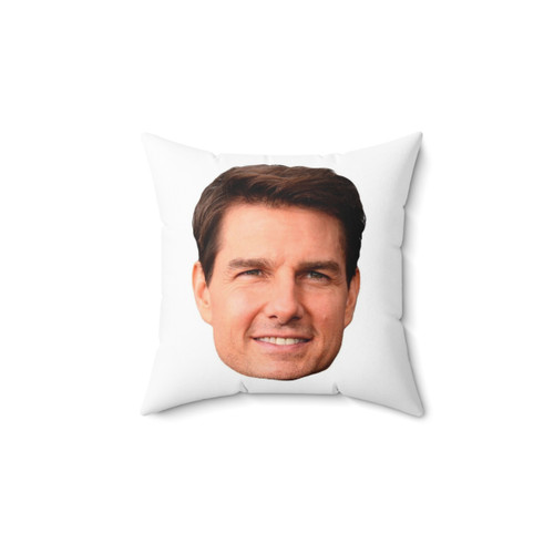 Tom Cruise Face Cutout Pillow - Novelty Cushion
