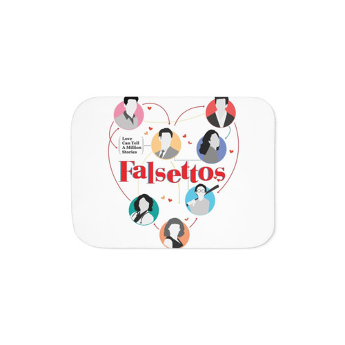 Broadway Falsettos Sherpa Blanket
