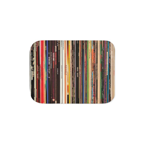 Vinyl Record Collector Sherpa Blanket
