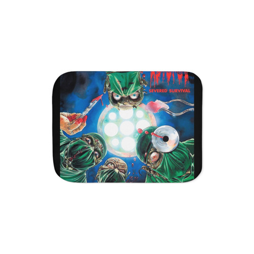 Autopsy Sherpa Blanket - Gothic Metal Art