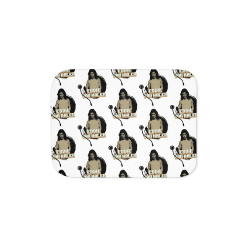 Vintage Sherpa Blanket with Classic Music Tour 2024 Design