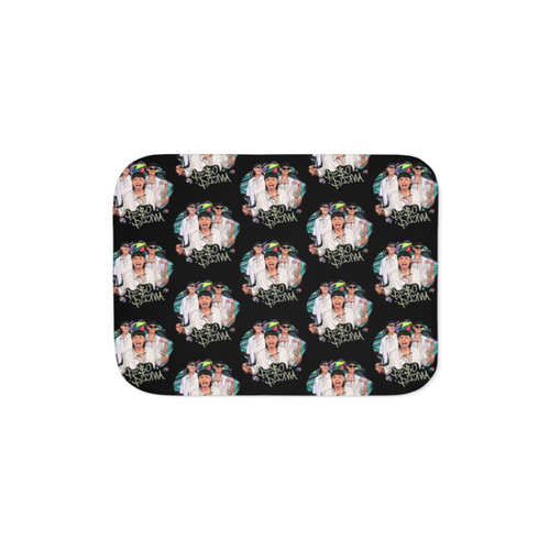 Peso Pluma Sherpa Blanket - Cozy Mexican Music Merchandise