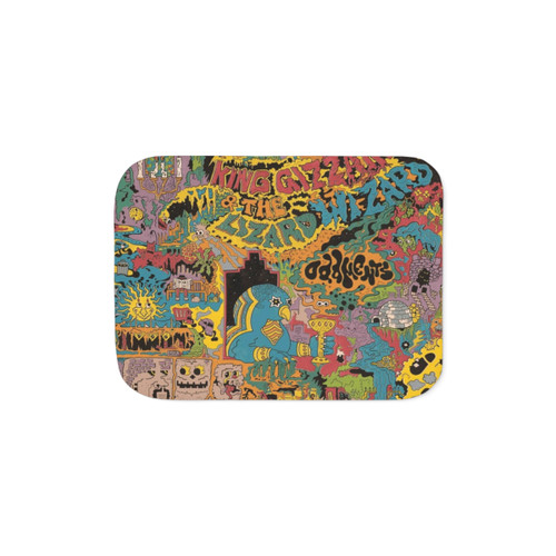 King Gizzard Sherpa Blanket - Cozy and Stylish Music Lover's Accessory