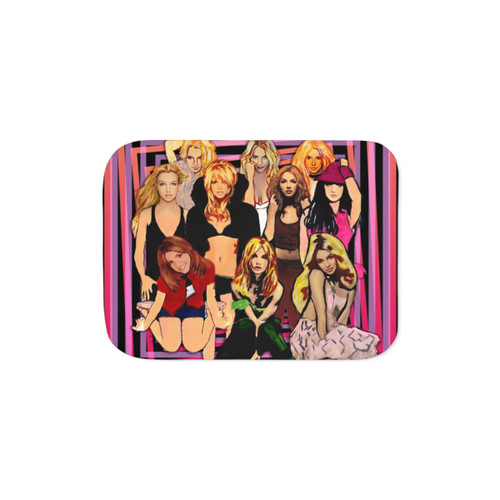 Retro Pop Art Sherpa Blanket