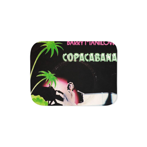 Barry Manilow Sherpa Blanket - Cozy Concert Keepsake